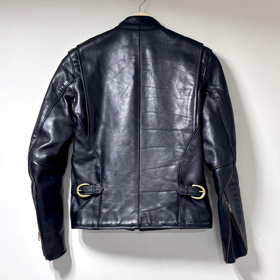 VANSON バンソン シングルライダース レザージャケット TYPE B 34