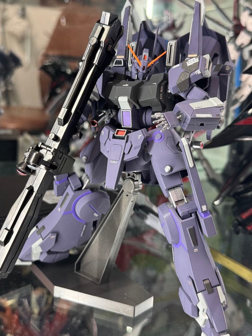 ガンプラ HG シルヴァ・バレト・サプレッサー 完成 塗装