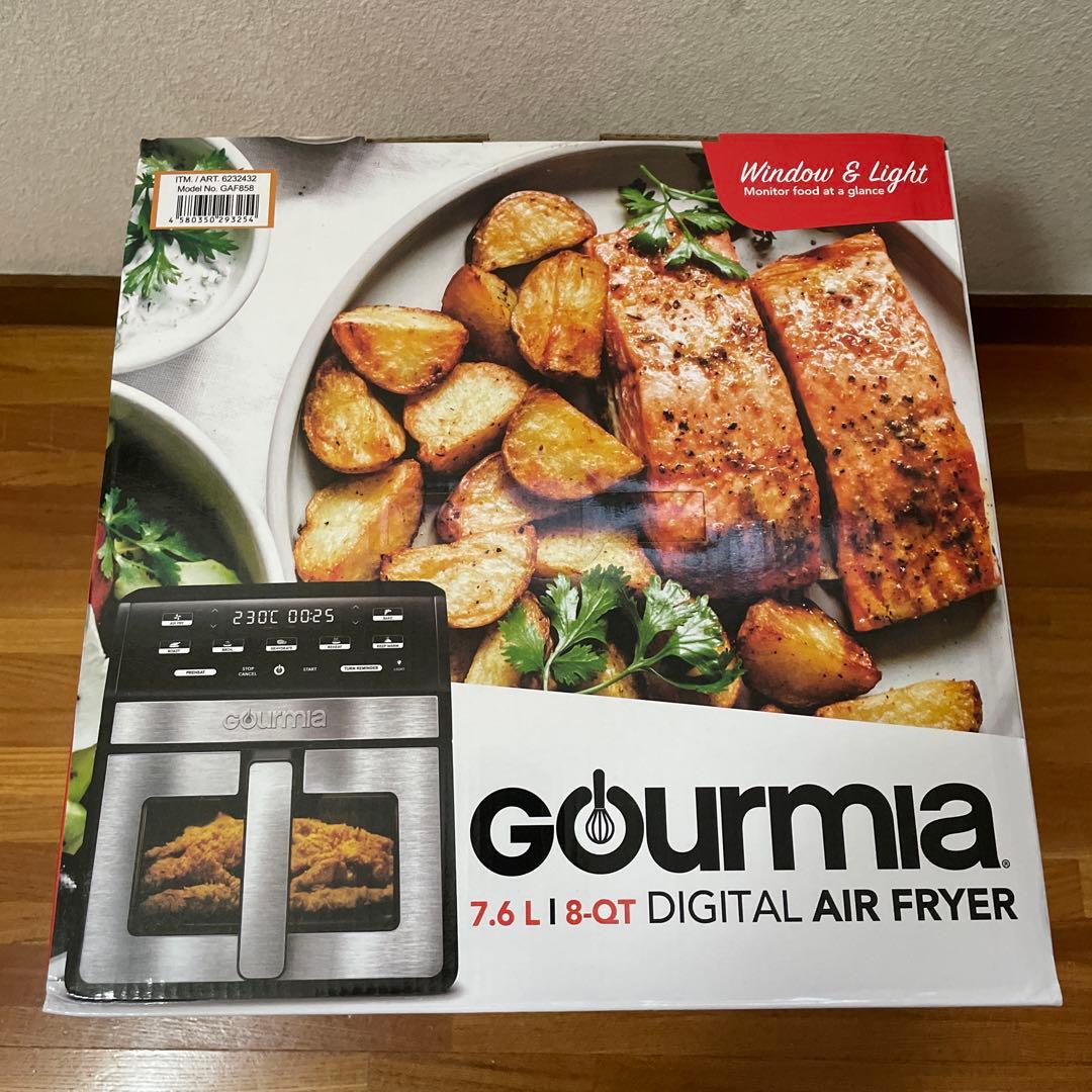 新品 GOURMIA グルミア デジタル エアーフライヤー 7.6L 大容量