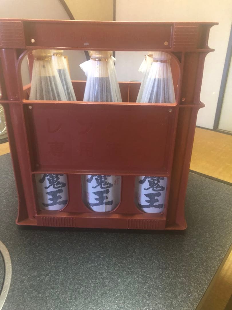 魔王☆最安値☆値段交渉⭕️です、本格プレミア芋焼酎 25% 1800m、6本セット