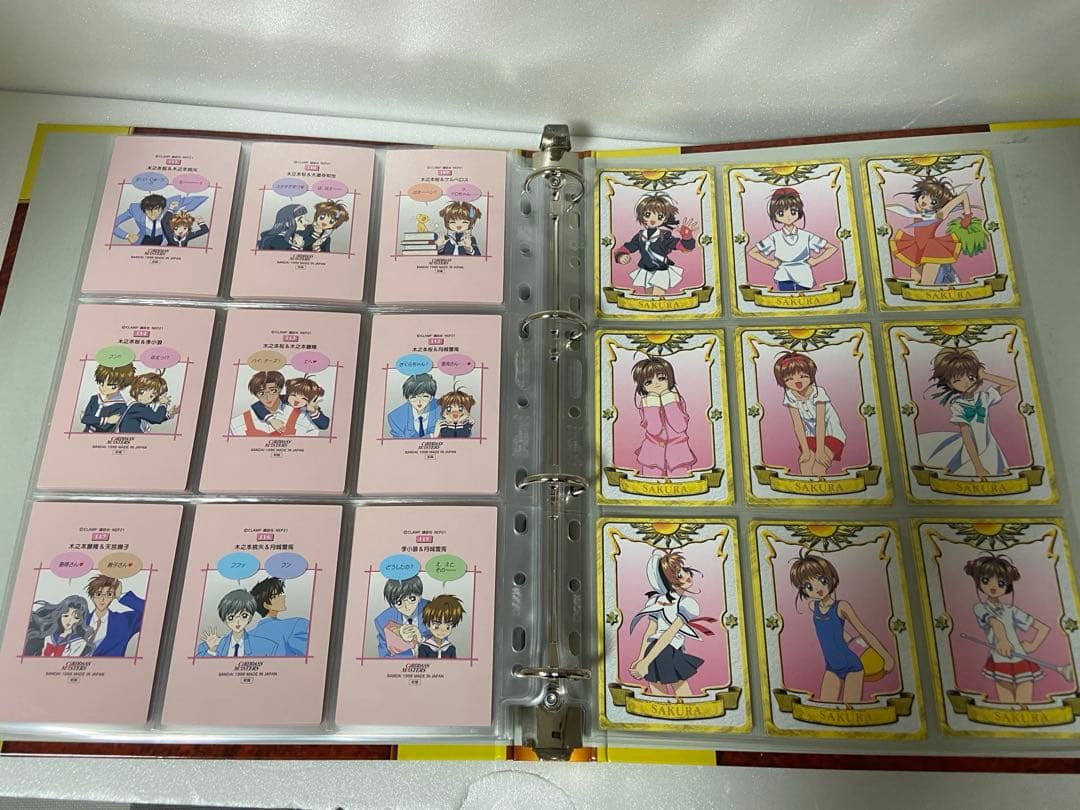 カードキャプターさくら カードダスマスターズ1フルコンプ＋バインダー＋特典カード