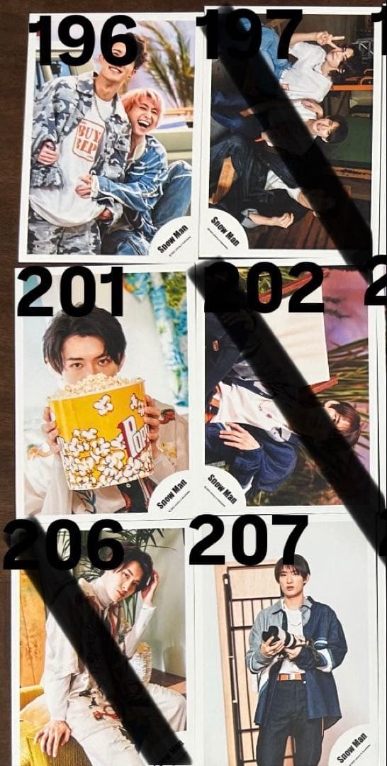 【バラ売り可】 Man 公式写真 201枚