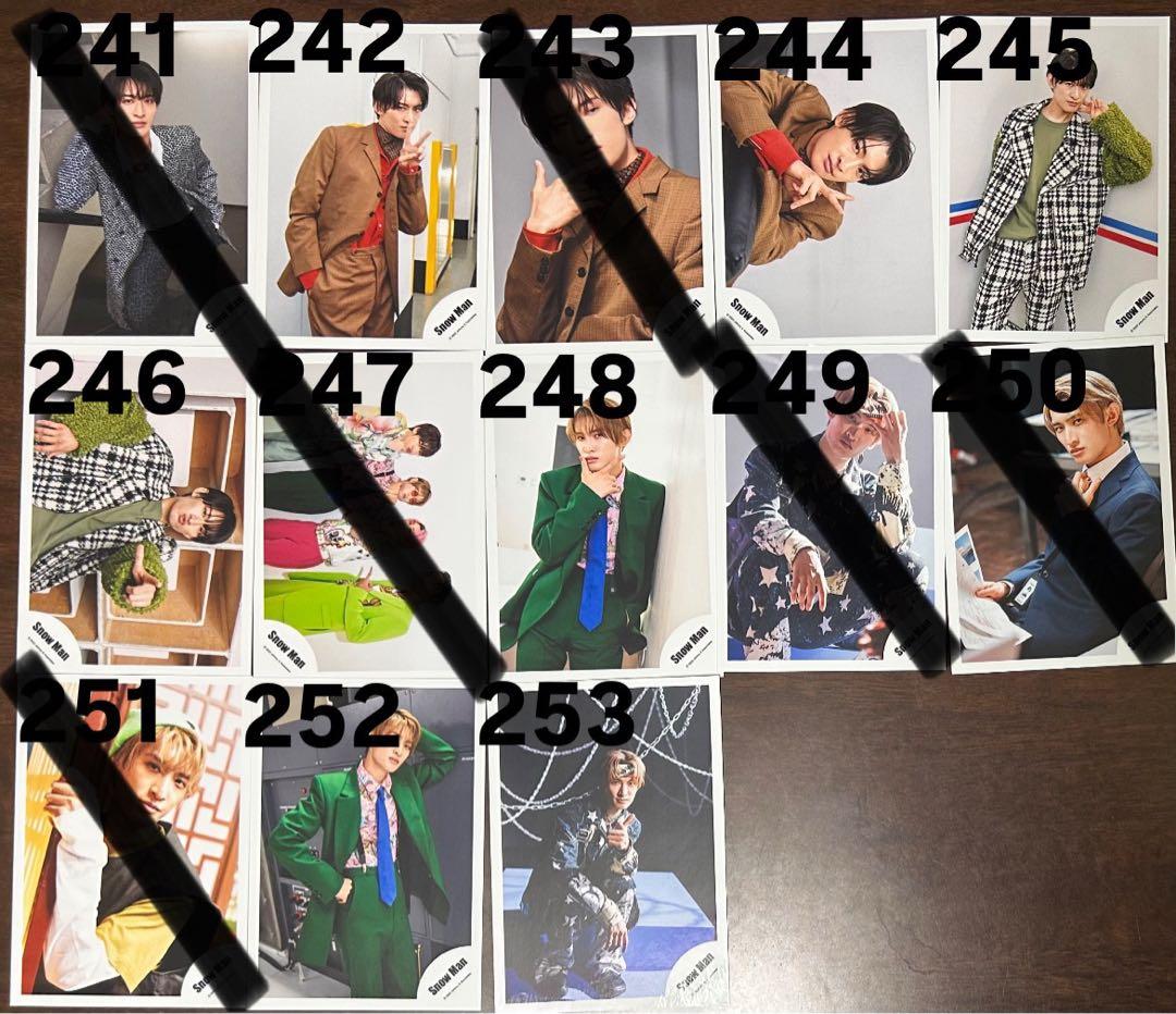 【バラ売り可】 Man 公式写真 201枚