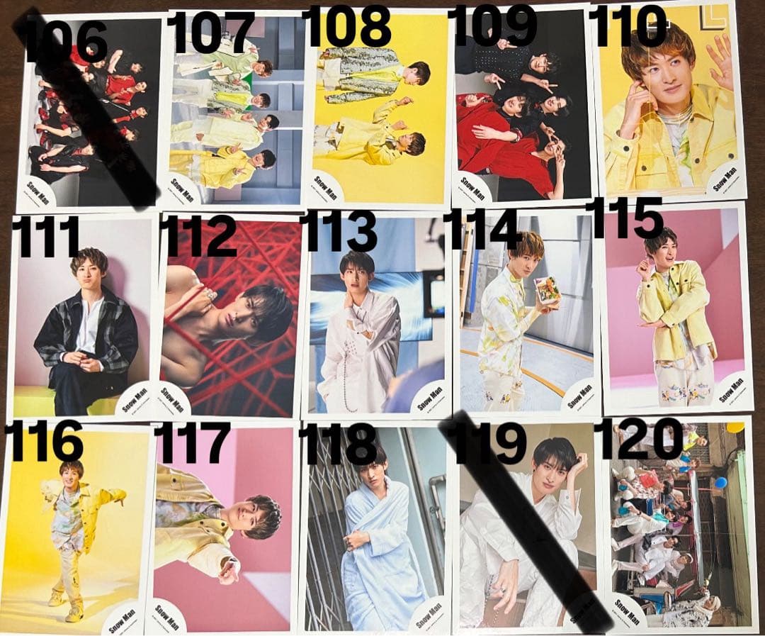 【バラ売り可】 Man 公式写真 201枚