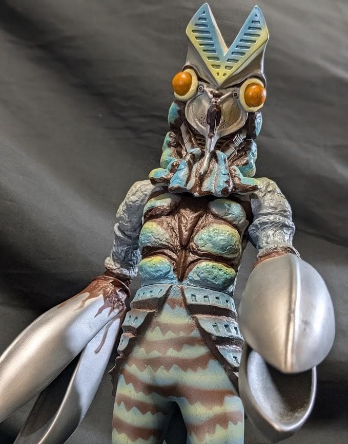 バルタン星人「ウルトラマン」登場宇宙人（ビリケン）ソフビフィギュア