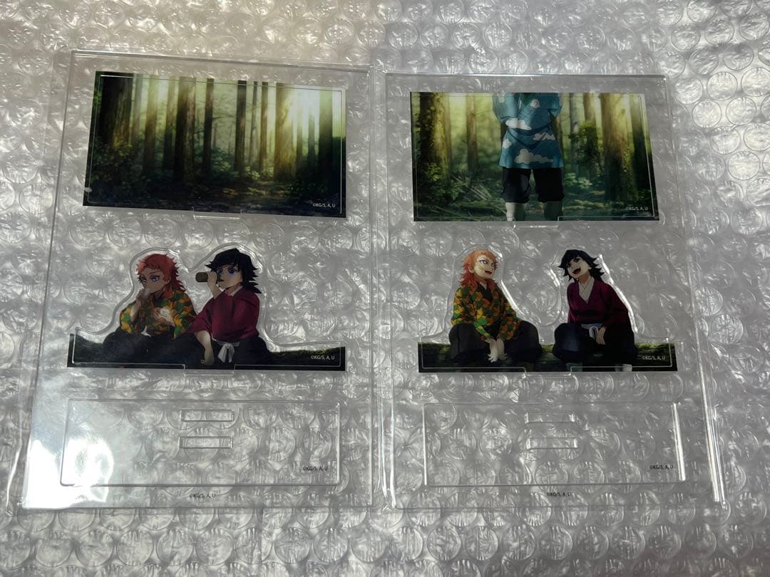 鬼滅の刃 ufotable 柱稽古編 みにジオラマアクスタ 冨岡義勇 錆兎