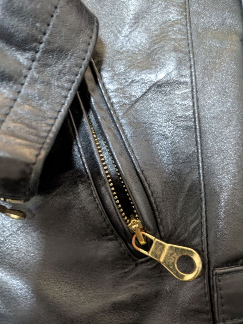 チンクアンタ　ホースレザーライダースジャケット