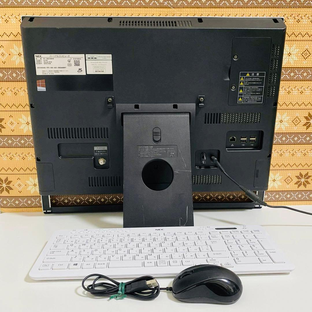 Y833 NECデスクトップSSDサクサク動くWindows11オフィス付き