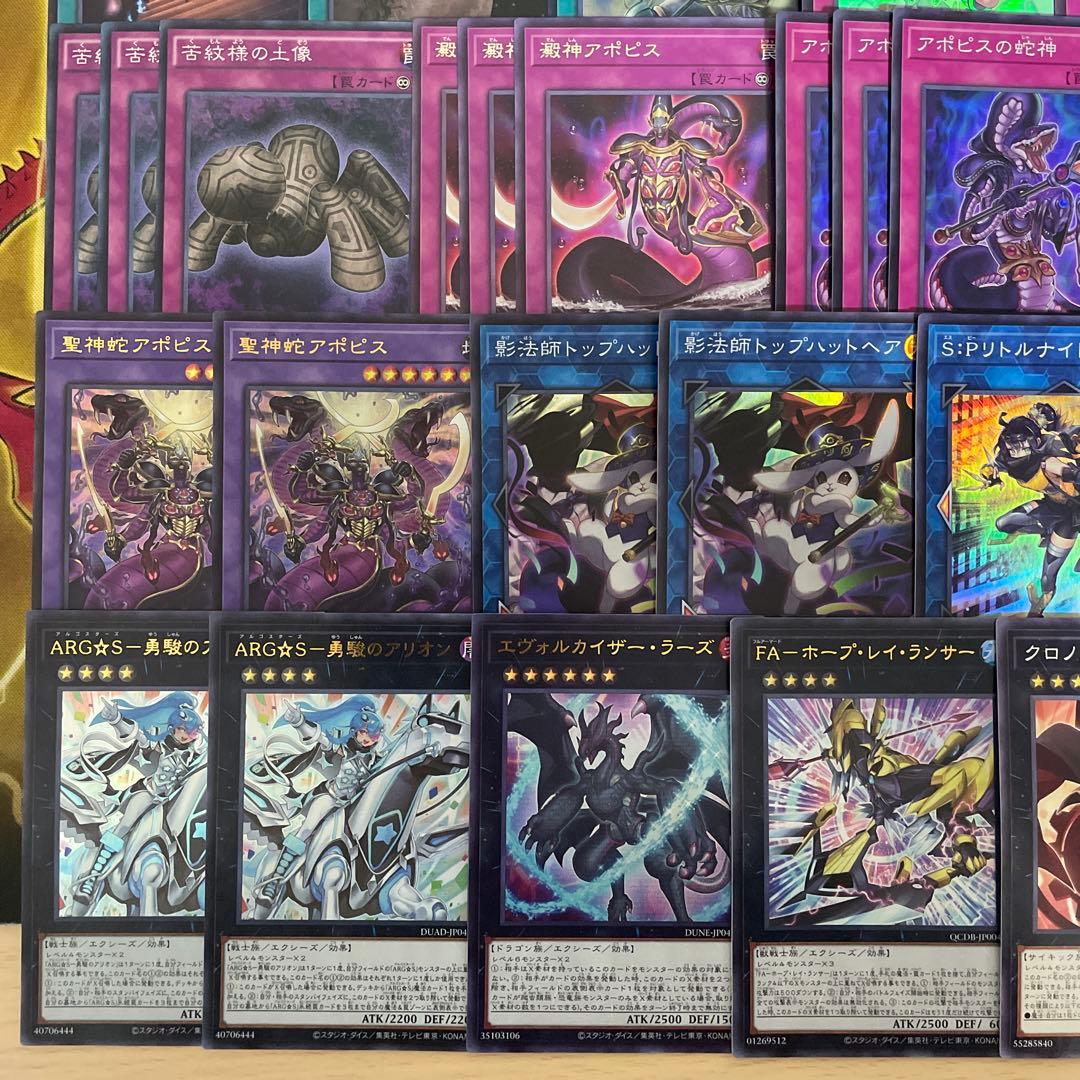 優勝構築 リシドARG☆Sデッキ 栄冠のアドラ 聖神蛇アポピス 澱神アポピス