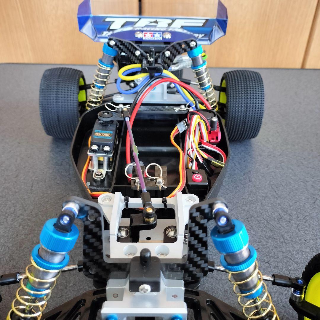 タミヤDT-02 カーボンダンパーステー③