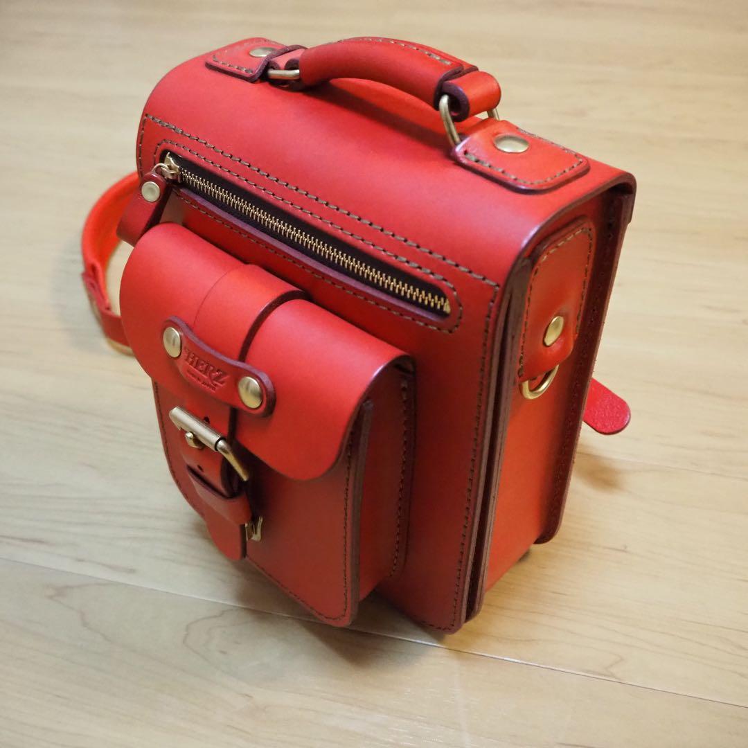 HERZ 立体ポケット付き2wayショルダーバッグ(A-19-H) ヘルツ