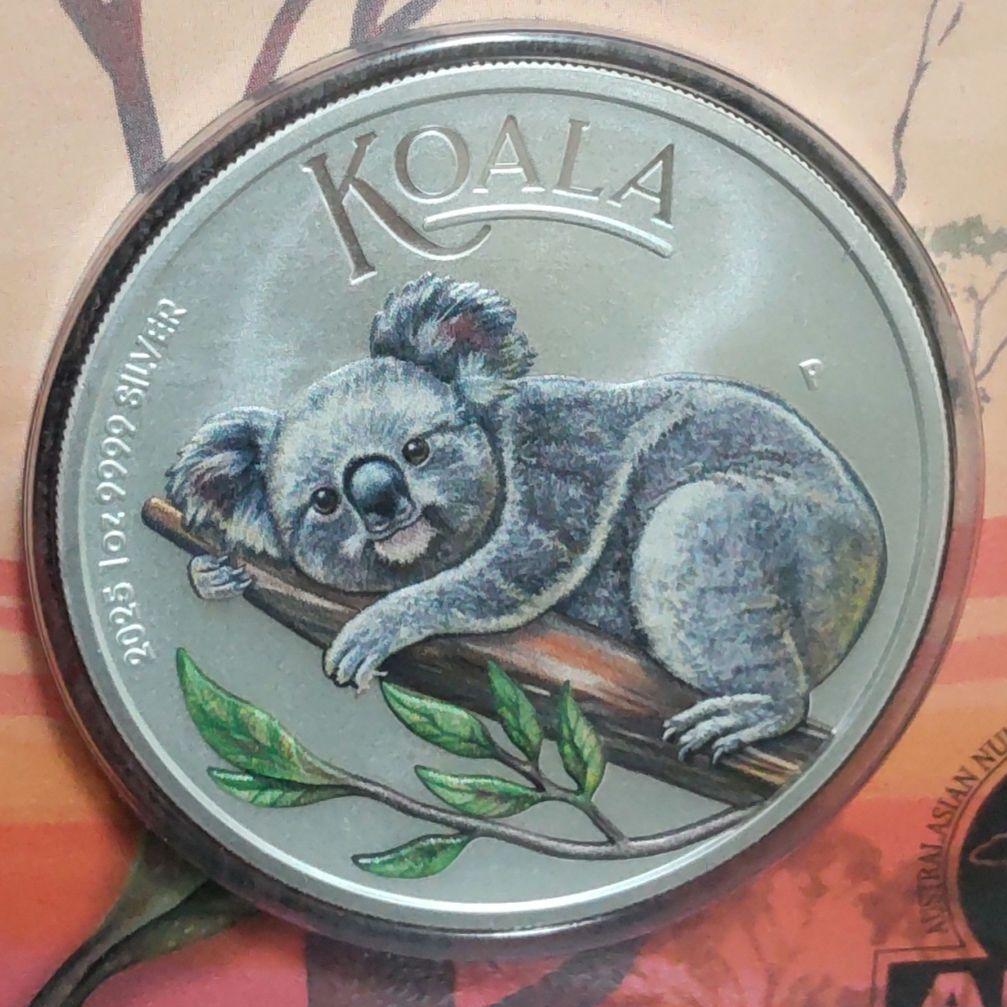 2025年 コアラ .9999 純銀 1オンス銀貨 マネーエキスポ版