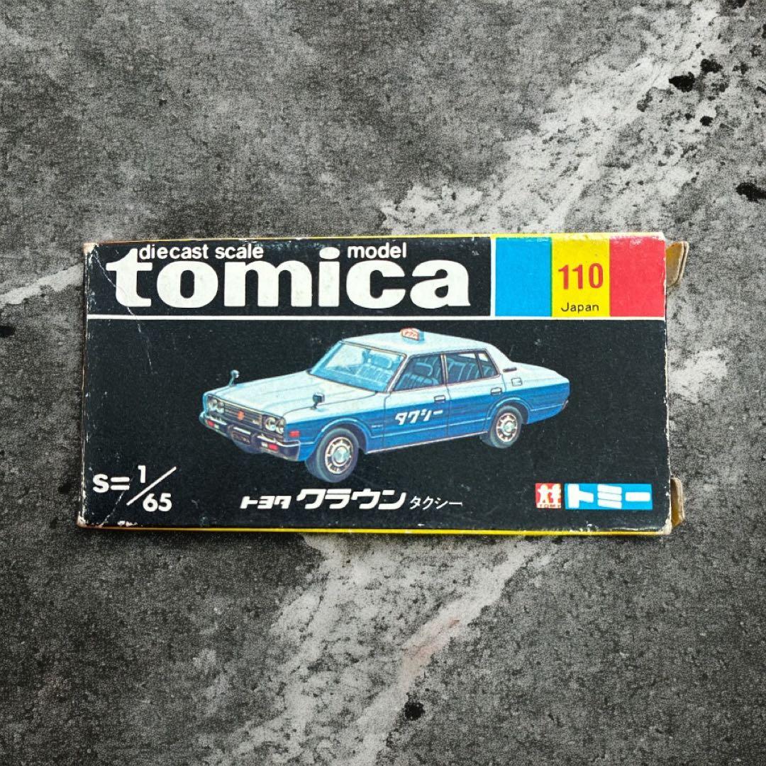 J*1様 トミカ CROWN TAXI 黒箱・JAPANタクシー