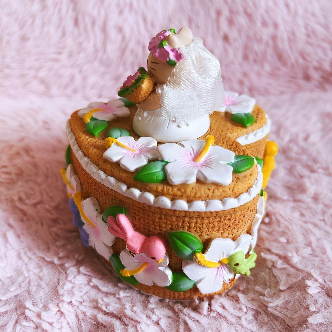 希少レア　ハローキティ　日焼け　ケース　ハワイ　ウェディング　vivitex