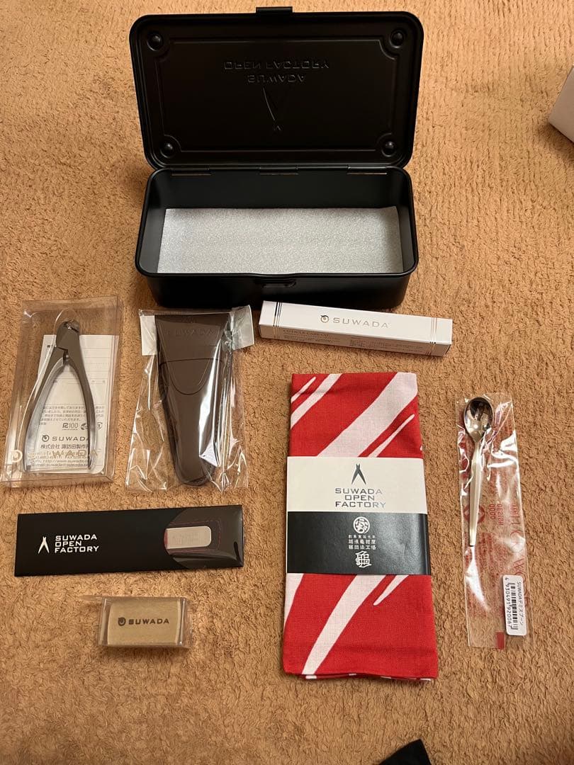 【新品】SUWADA つめ切り　ツールボックス入り