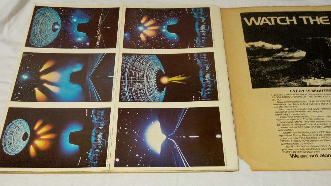 未知との遭遇　1978年　輸入　ポストカードブック　48枚　フルカラー