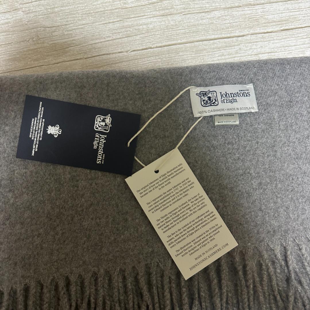 m*m様 JOHNSTONS ジョンストンズ　大判 マフラー