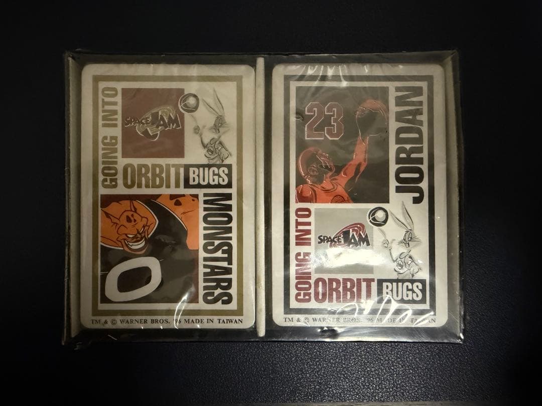 spacejam スペースジャム　トランプ　未開封