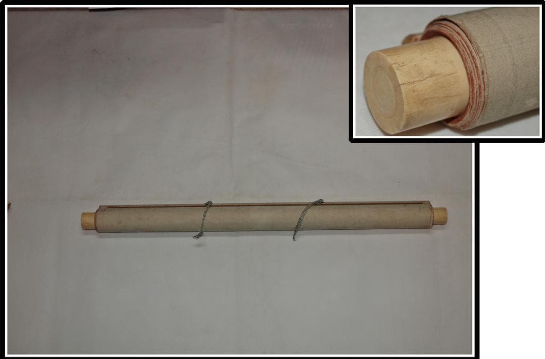 解体屋委託品 時代の掛軸　肉筆保証　中国美术品 　日本　X924C16-7