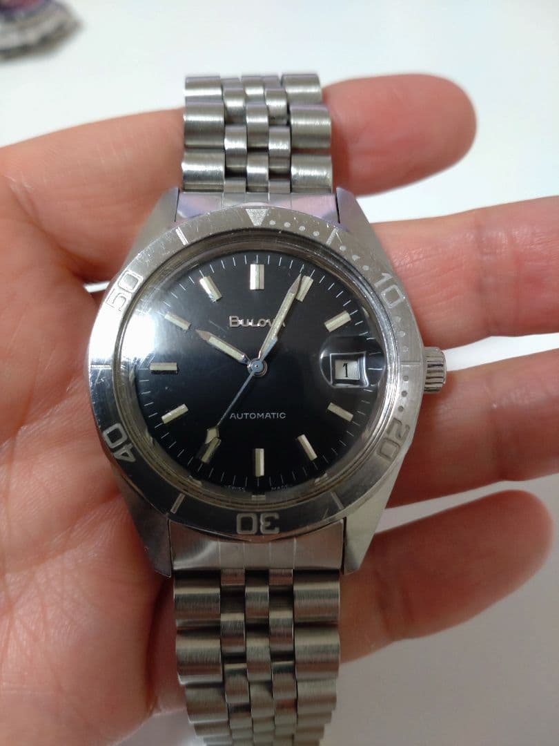 ブローバ　ダイバーズウォッチ　自動巻