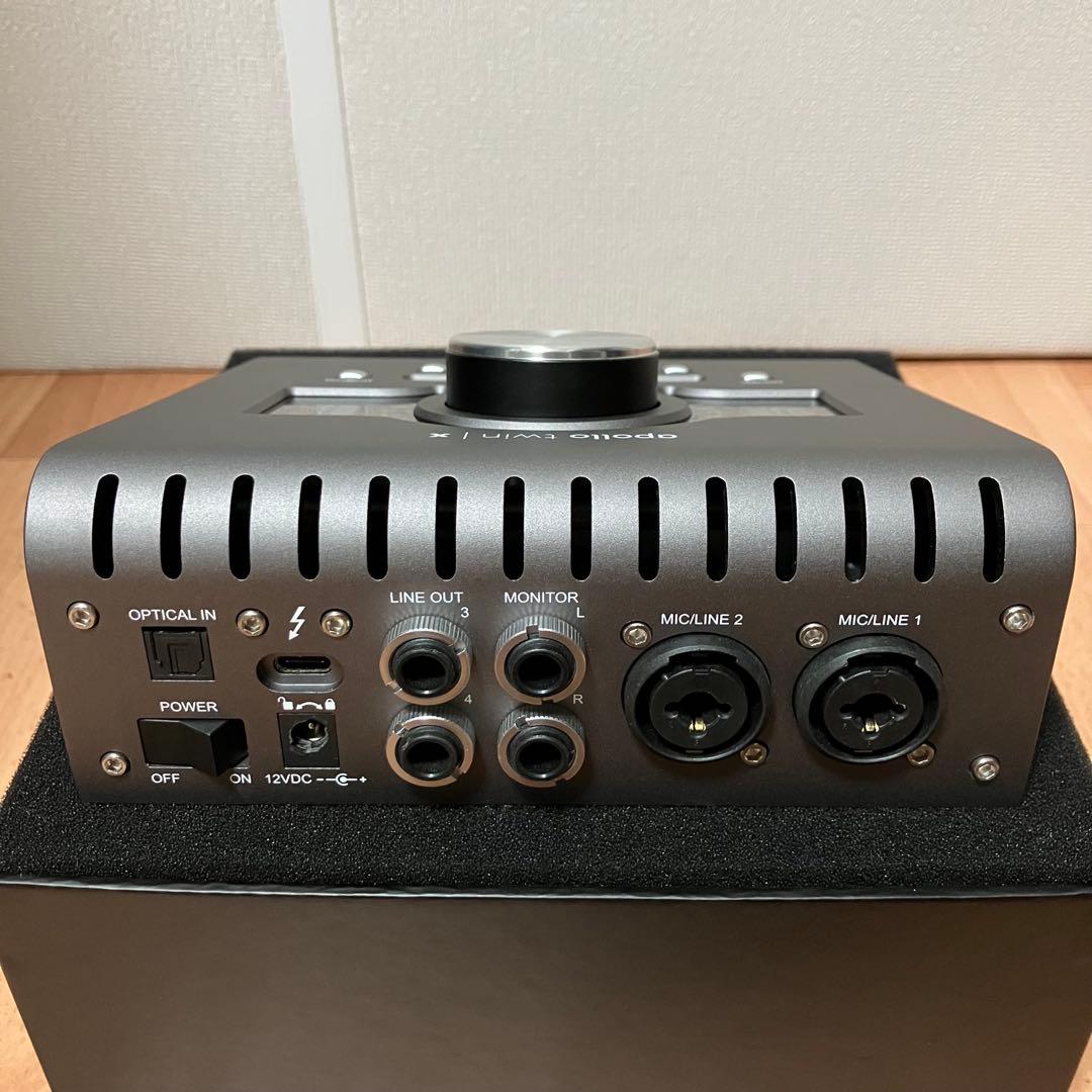 【美品】Apollo Twin X DUO Thunderbolt【早い者勝ち】