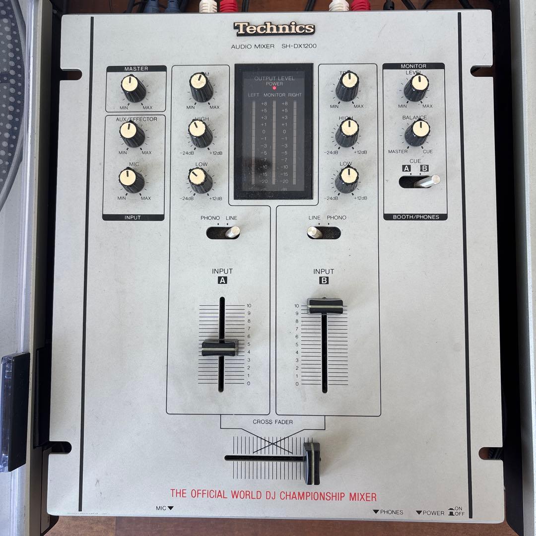 テクニクス　ターンテーブル　ミキサーセット