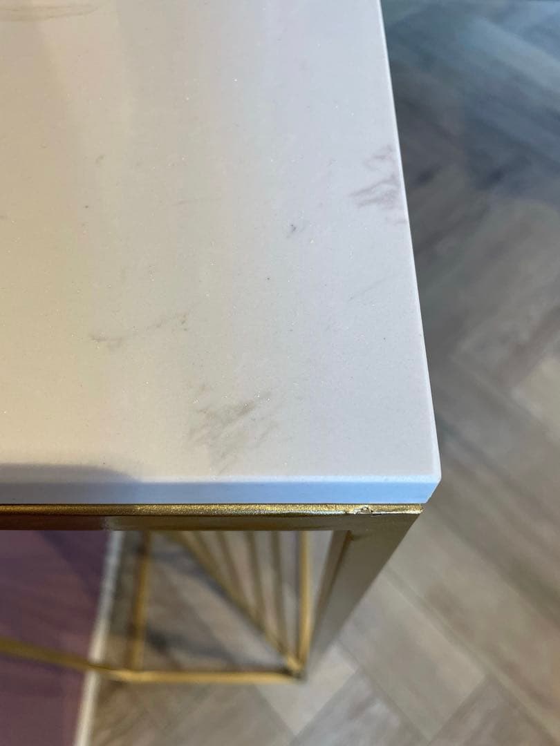 大理石コンソールテーブル 展示品