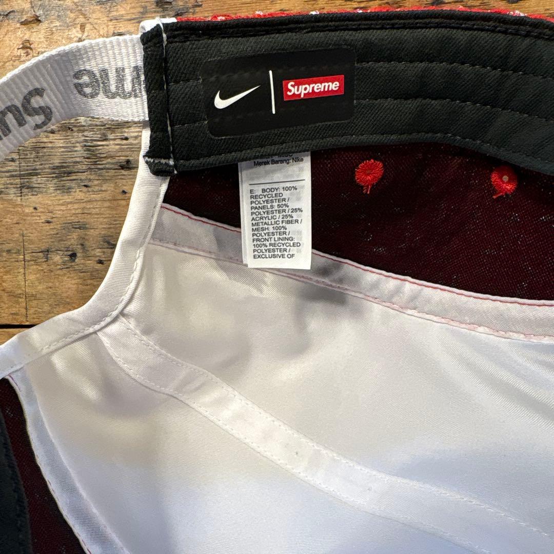 SUPREME NIKE/19SS/Boucle Running Hatキャップ