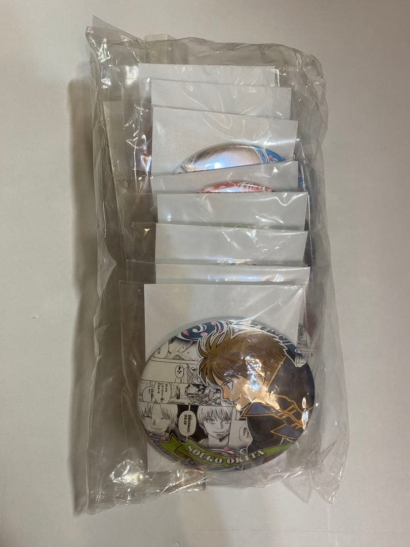 【バラ売り可】銀魂 沖田総悟 HEROES缶バッジ 全種セット