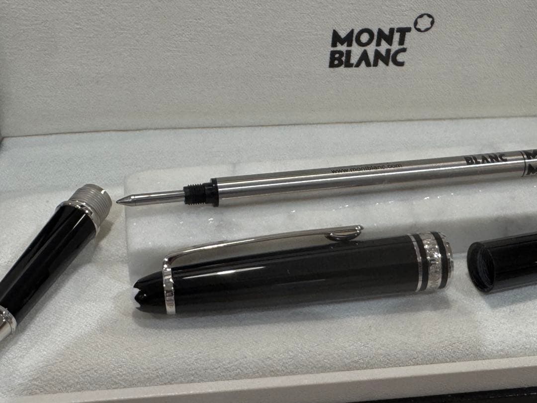 【極美品】モンブラン マイスター・シュテュック P163ローラーボール＋リフィル