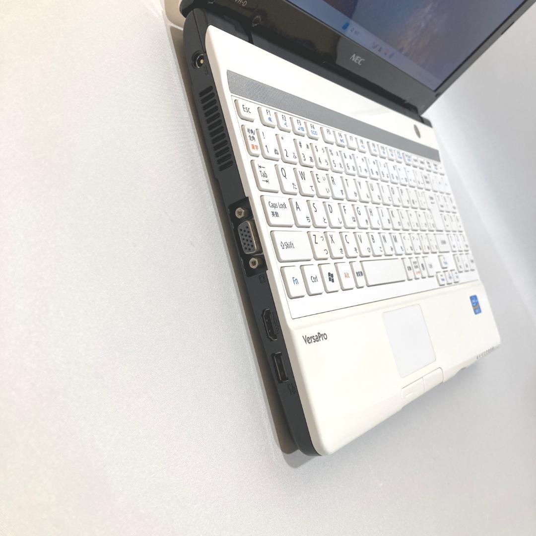 初心者✨超速&SSD・カメラ・DVD✨白✨すぐ使えるノートパソコン◇T419-3