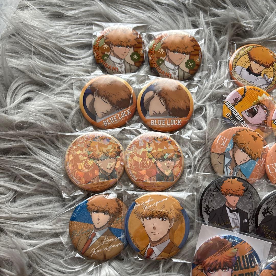 ②ブルーロック 國神錬介 缶バッジ まとめ売り
