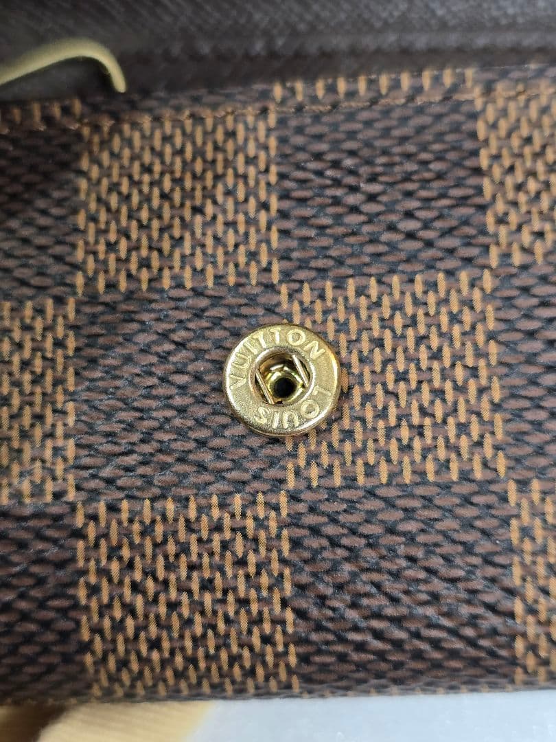 極美品✨　ルイヴィトン　 ダミエ　6連レザーキーケース　MT699