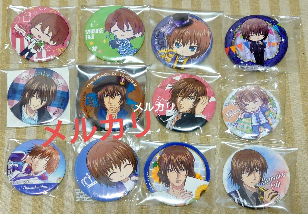 新テニスの王子様　テニスの王子様　缶バッジ　缶バッチ　不二　②