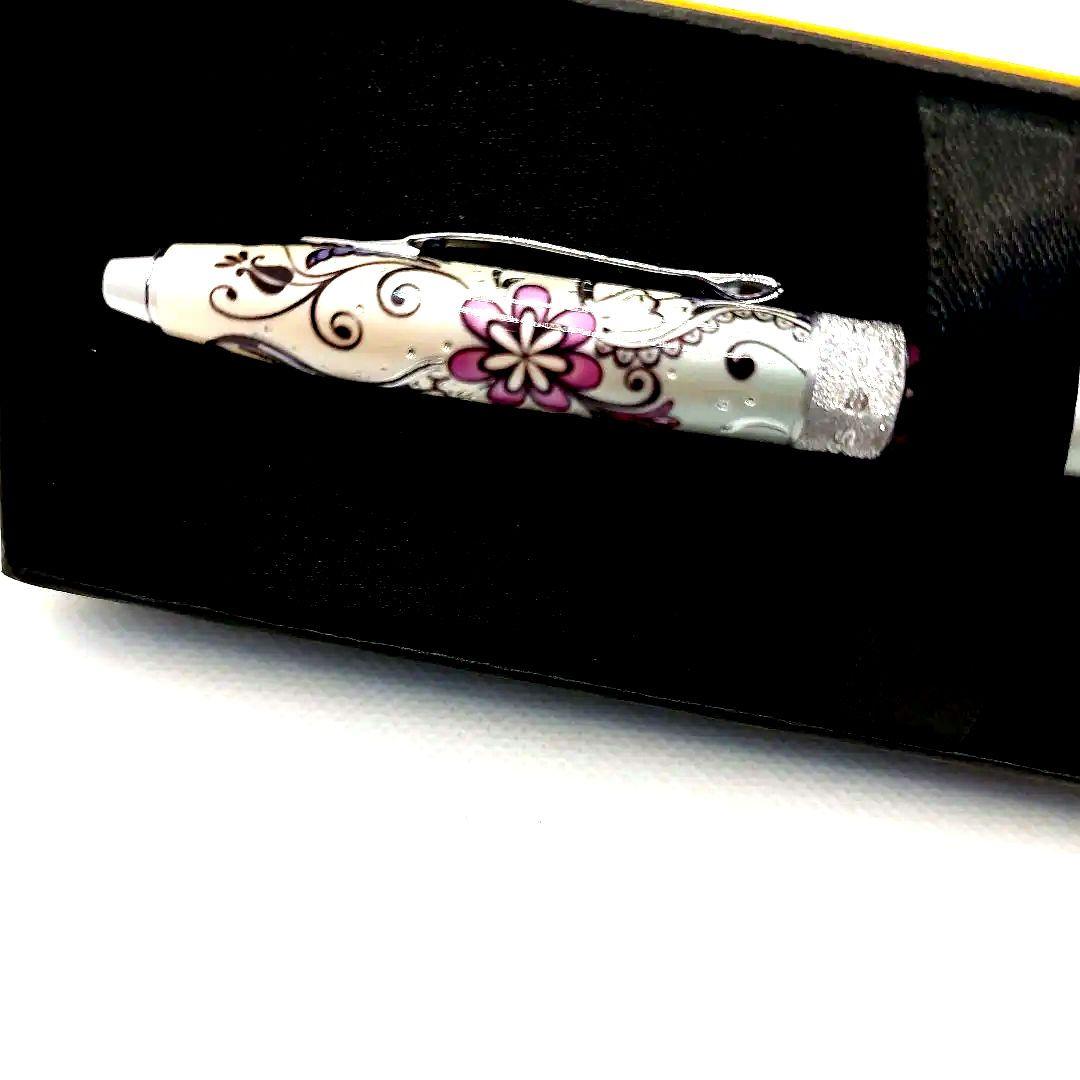 新品 未使用 クロス CROSS ボタニカパープルボールペン