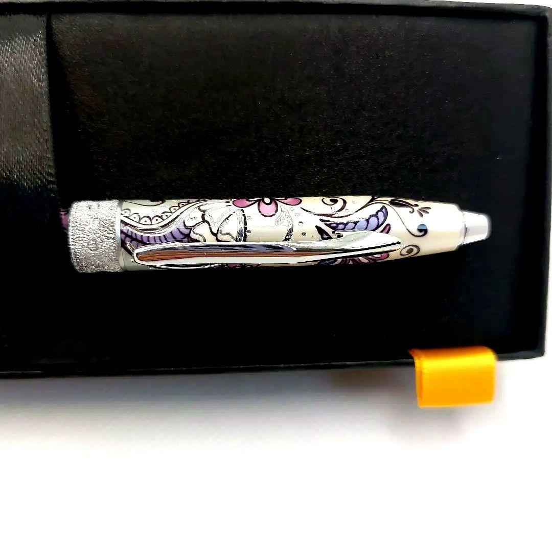 新品 未使用 クロス CROSS ボタニカパープルボールペン