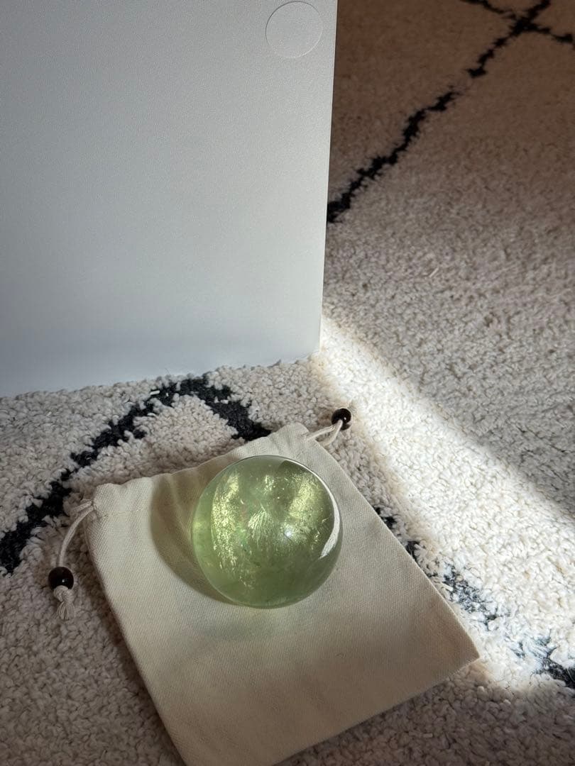 高品質フローライトスフィア　丸玉　ポイント付き