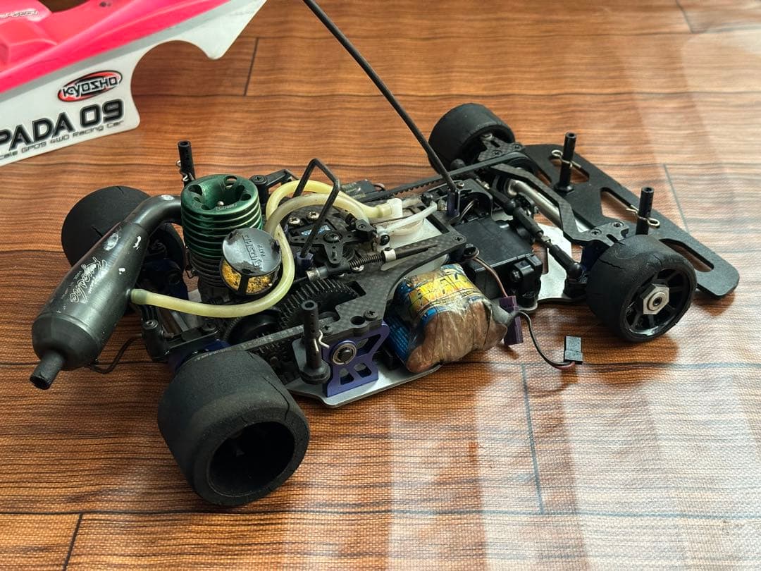 スパーダ09 京商　1/12 エンジンカー