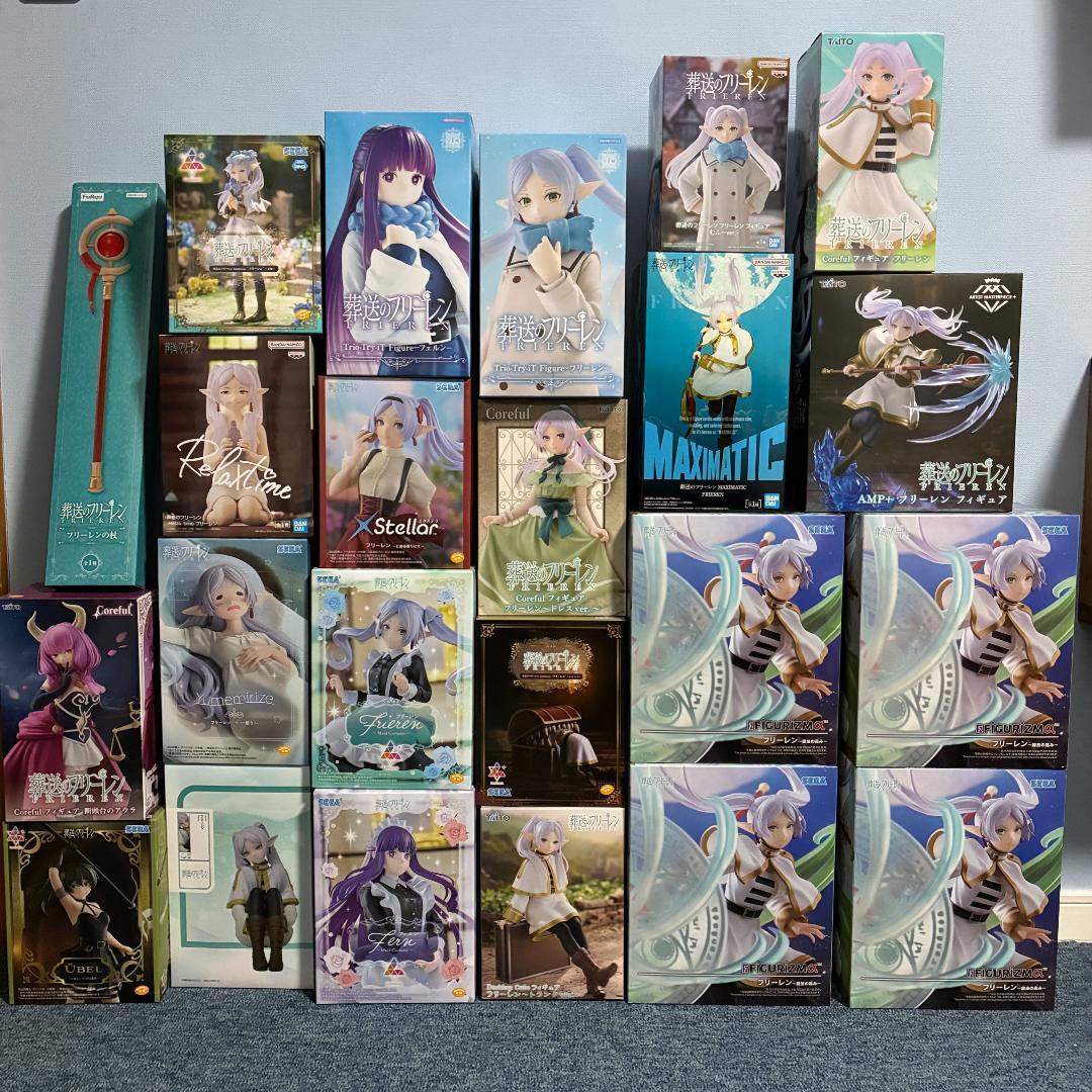 葬送のフリーレン プライズフィギュアまとめ売り　MAXIMATIC、 魔法の高み