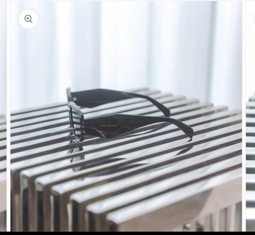 NO SWEA ブラック サングラス ケース付き