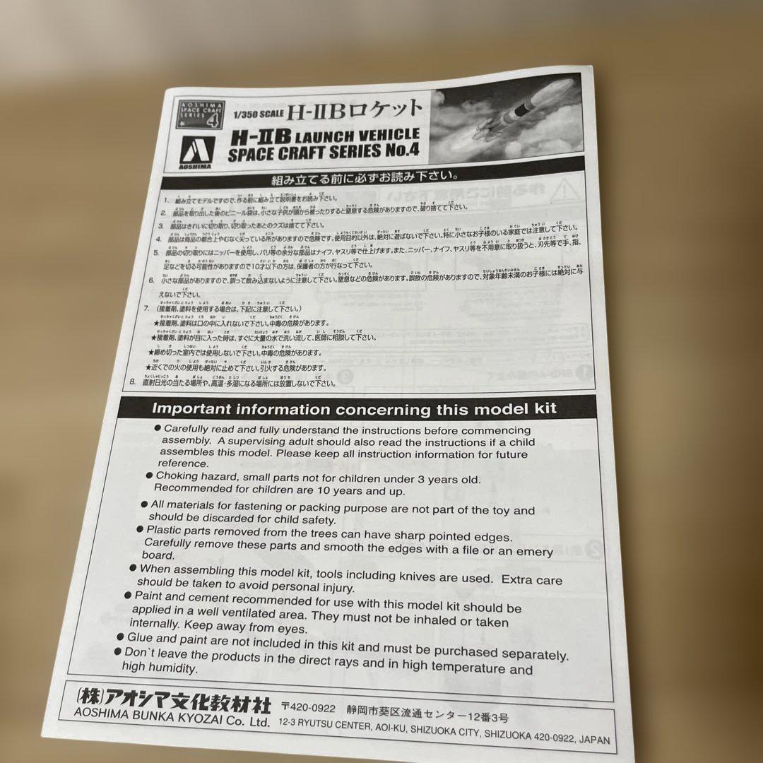 日本宇宙開発 ロケット模型3点セット 未組立Ln537