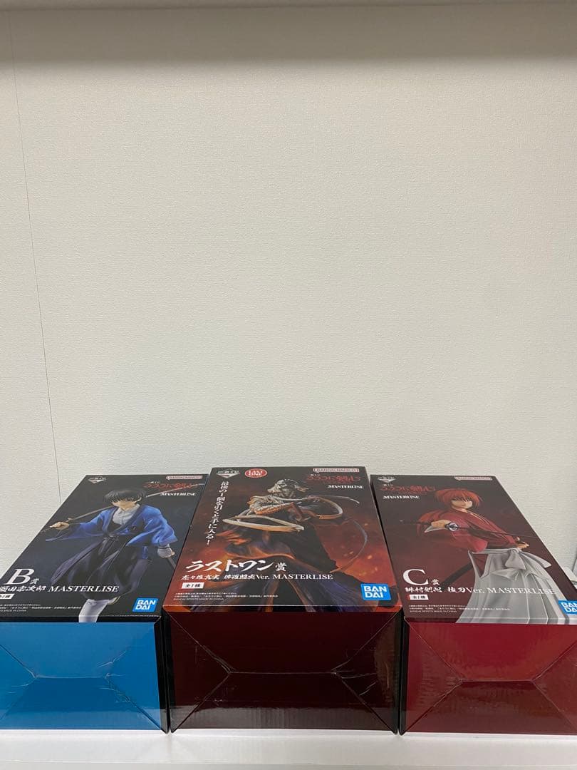 [未開封] 一番くじ るろうに剣心 京都動乱 B賞 C賞 ラストワン + おまけ