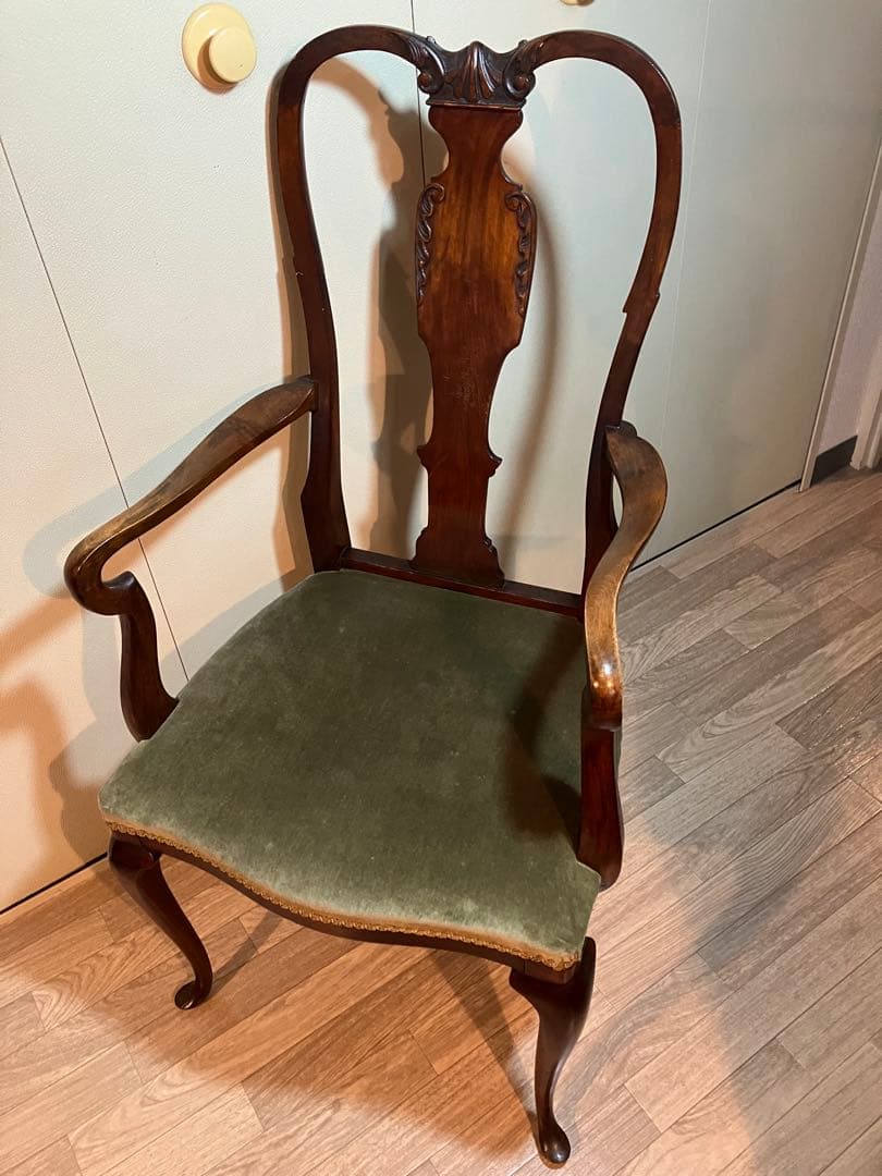 アンティーク木製アームチェア