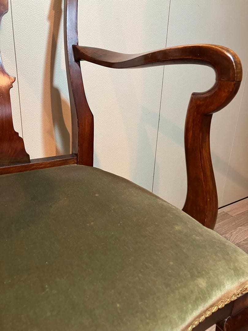 アンティーク木製アームチェア