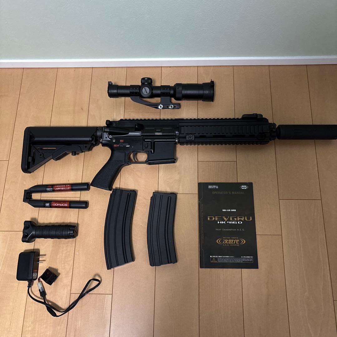 東京マルイ HK416Dデブグルカスタム（最終値下）