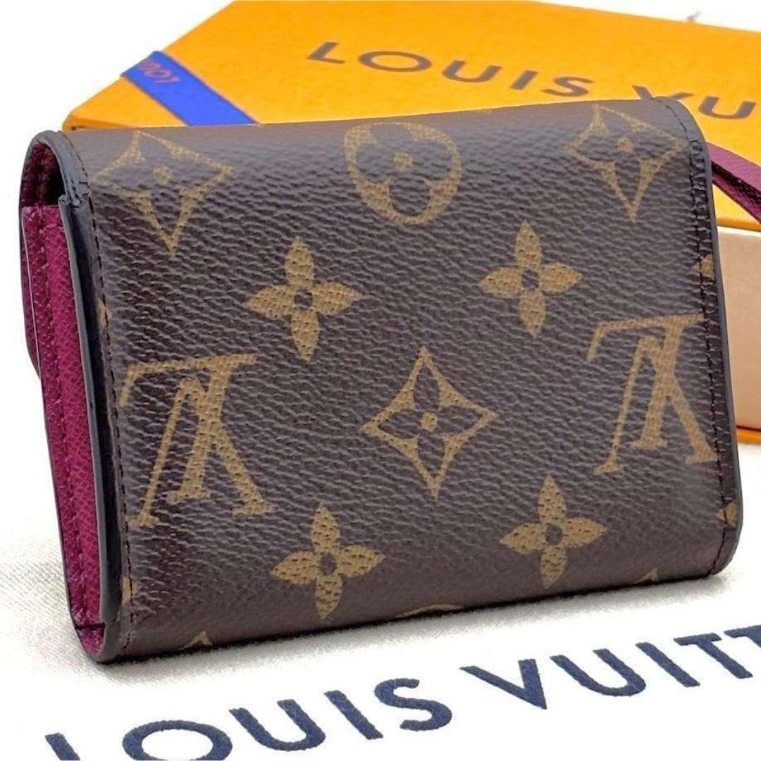 【本日限定値下げ】ルイヴィトン　モノグラム　ポルトモネロザリ　フューシャ