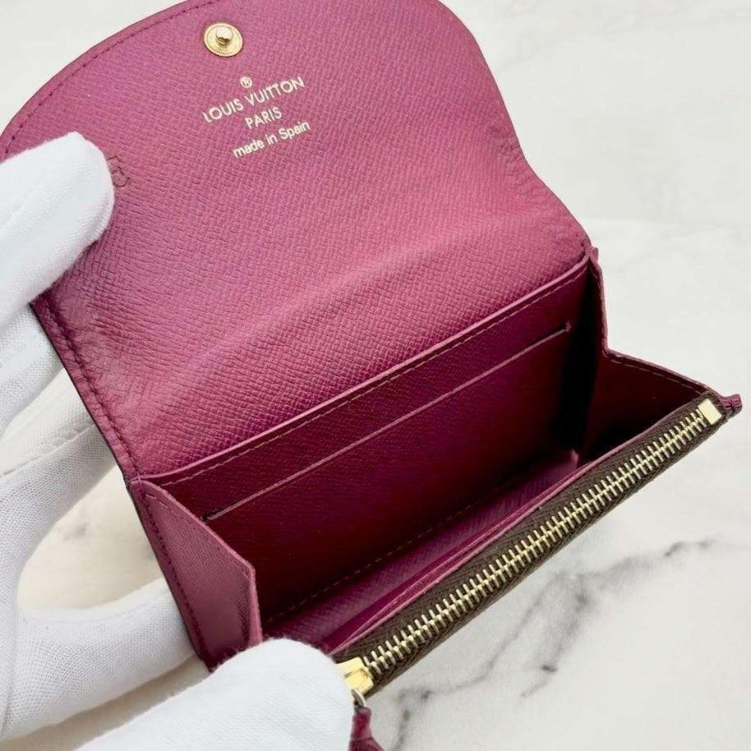 【本日限定値下げ】ルイヴィトン　モノグラム　ポルトモネロザリ　フューシャ