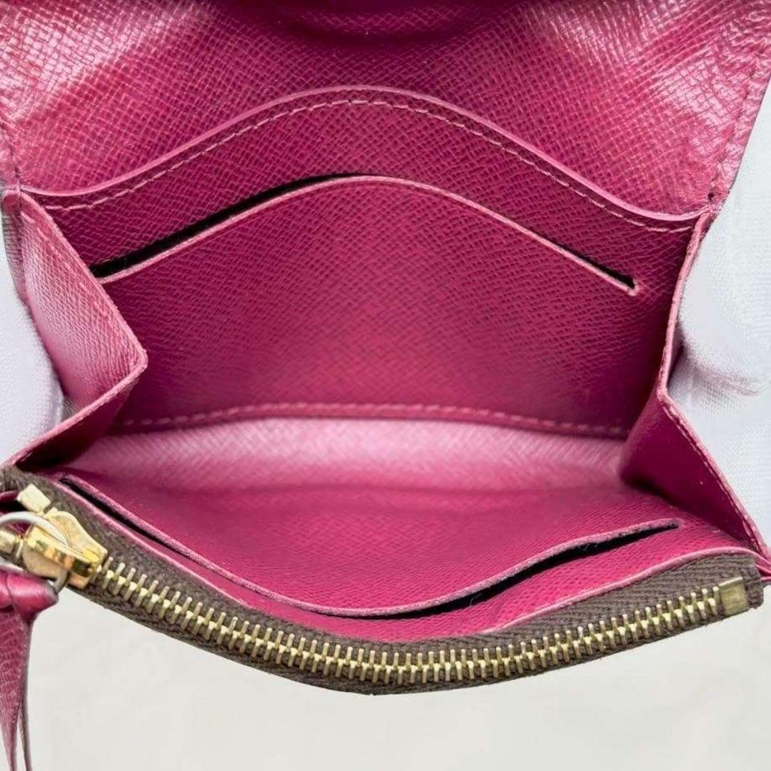 【本日限定値下げ】ルイヴィトン　モノグラム　ポルトモネロザリ　フューシャ