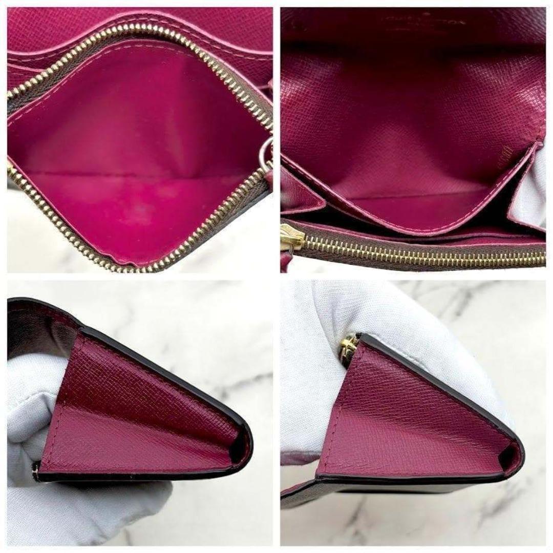 【本日限定値下げ】ルイヴィトン　モノグラム　ポルトモネロザリ　フューシャ