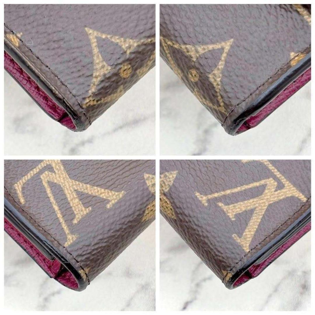 【本日限定値下げ】ルイヴィトン　モノグラム　ポルトモネロザリ　フューシャ